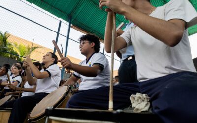 Parroquia Caracciolo Parra Pérez recibe dos nuevas escuelas de gaita de la Alcaldía